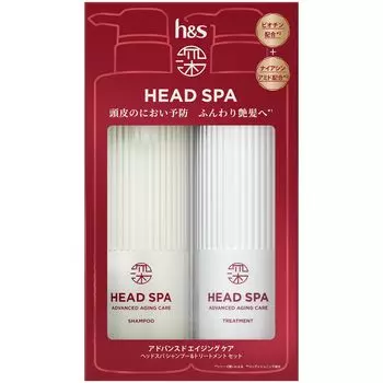 Deep Head Spa Advanced Aging Care набор для шампуня h&s [новая модель] и 435 г+435 г H&S