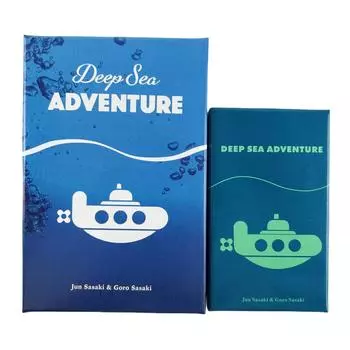 Deep Sea Adventure Настольная игра Карточная игра Семейная вечеринка Развлечение Подарок Смешная английская настольная колода