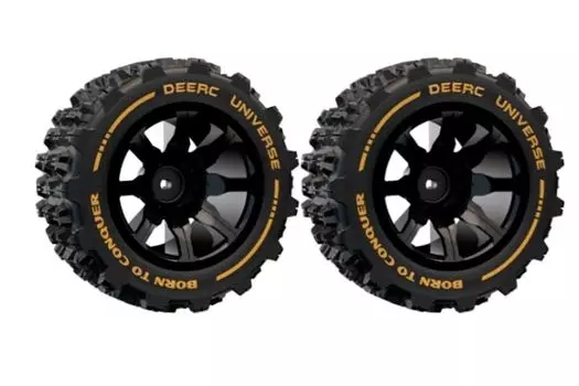 DEERC Запчасти для радиоуправляемой машины для 14210 Аксессуары для радиоуправляемой машины Набор шин и колес