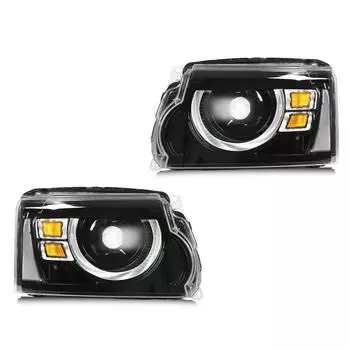 Defender Design Full LED Headlights Projector Replacement для Land Rover Discovery 4 LR4 L319