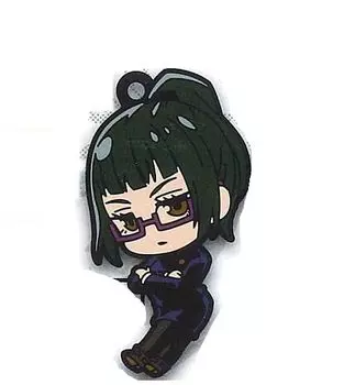 Defo Jujutsu Kaisen Keychain Maki Gacha Gacha Capsule Toy mule! [4. Zenin] (single item)