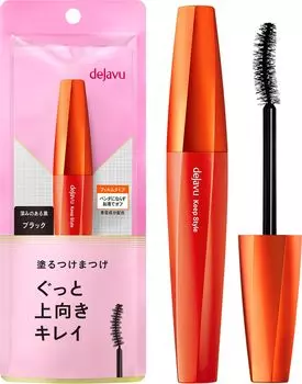 dejavu Dejavu Накладные ресницы с возможностью покраски, восходящий тип, Keep Style 1, черная тушь для ресниц, пленочный тип