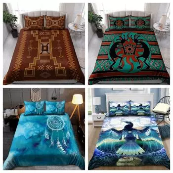 Декор для спальни Tmarc Tee Dreamcatcher Постельное белье Комплект пододеяльников Набор пододеяльников Single 135x200cm