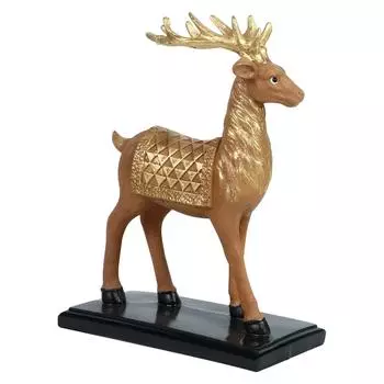 Декоративная фигурка оленя, предмет интерьера для офиса, гостиной, прихожей и столешницы – стильное дополнение к вашему домашнему и офисному декору