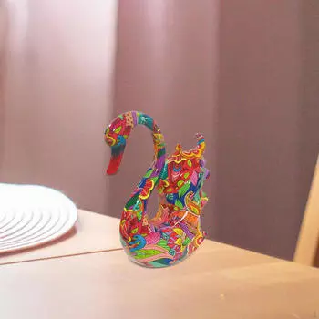 Декоративная фигурка, современная статуя, коллекция из смолы, настольное украшение, скульптура животного для шкафа Style B