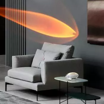 Декоративная настольная лампа Angel Eyes Projection Night Light Компактный дизайн Plug-Play Sunset