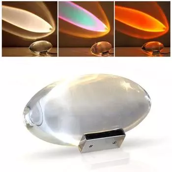 Декоративная настольная лампа Angel Eyes Projection Night Light Компактный дизайн Plug-Play Sunset Table Lamp