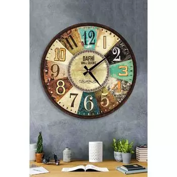 Декоративные деревянные настенные часы Dafhi 45x45