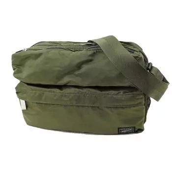 Деловая сумка каркасная хаки [Porter] (30)