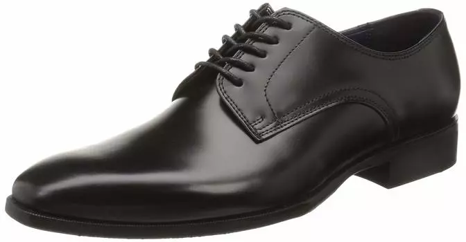 Деловые туфли кожаные туфли 3E Plain Toe KN71 черные см [Kenford] мужские 25.0 чёрный