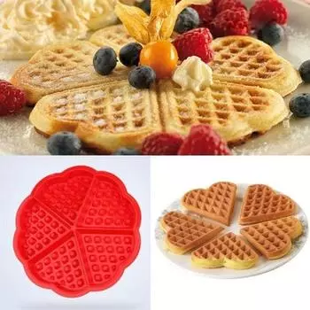 Delysia King Waffle Mould Mold Прямоугольная форма для выпечки кексов и пирожных Шоколадная помадка Кондитерские изделия Инструмент для конфетного бара Кухонная утварь для выпечки