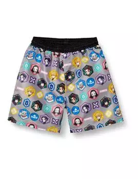Demon Kimetsu no Yaiba Surf Pants 532 2554296 [Bandai] Slayer серый