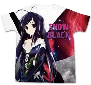 Dengeki Bunko FIGHTING CLIMAX Dengeki Bunko FC Kuroyukihime Футболка с полным рисунком, белый размер: M