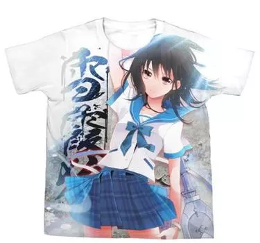 Dengeki Bunko FIGHTING CLIMAX Dengeki Bunko FC Yukina Himeragi Футболка с полным рисунком, белый размер:S