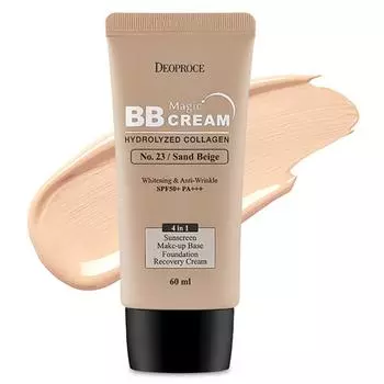 Deoproce Magic BB Cream SPF50+ PA+++ 60 мл, Нет. 23 Песочно-бежевый, 1 шт.