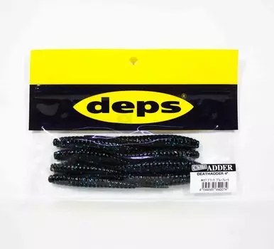 Deps Soft Lure Death Adder 4 дюйма, 8 шт. в упаковке 07 (0074)