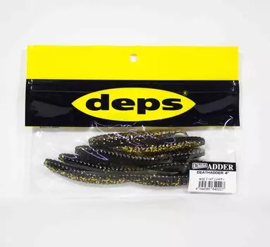 Deps Soft Lure Death Adder 4 дюйма 8 шт. в упаковке 22 шт. (0227)