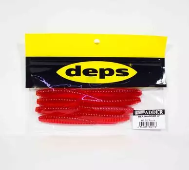 Deps Soft Lure Death Adder 4 дюйма 8 шт. в упаковке 17 шт. (0173)