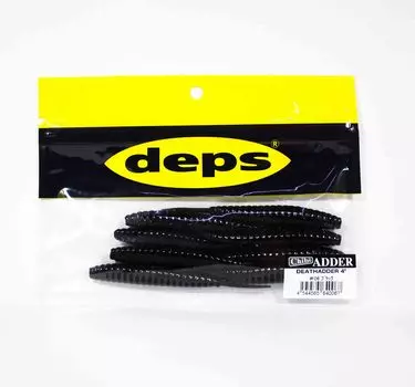 Deps Soft Lure Death Adder 4 дюйма, 8 шт. в упаковке 06 (0067)