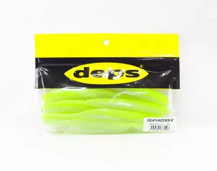 Deps Soft Lure Death Adder 6 дюймов, 6 шт. в упаковке 109 (3096)