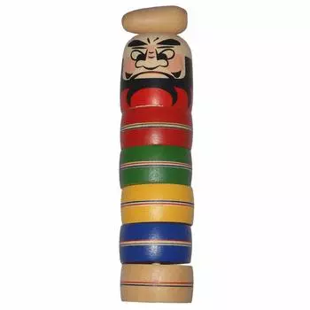 Деревянная игрушка Daruma Otoshi 8 sun 24см