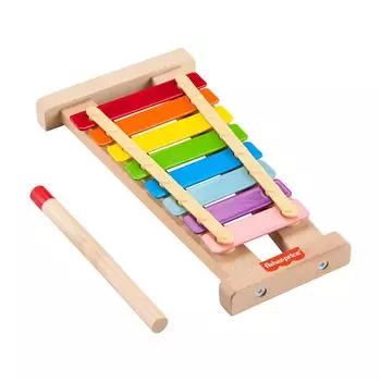 Деревянная игрушка Fisher Price Doremifa Rainbow Xylophone Toys, игрушка Монтессори для детей от 2 лет и старше, красочная, масштаб HXV13! Образование/обучение для малышей/малышей