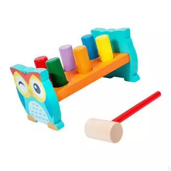 Деревянные игрушки-молотки, с молотком, с колотушкой для 2-3 человек