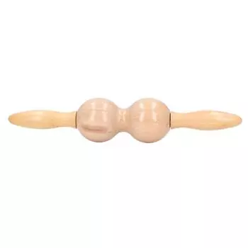 Деревянный массажер-меридиан, рулонная палочка для спины, талии, шеи, плеч, позвоночника, деревянный массажный молоток, облегчение тела