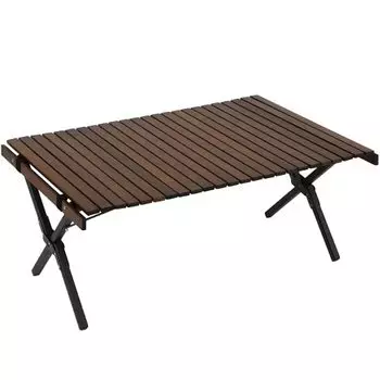 Деревянный рядный стол 90 x 60 см [Quick Camp] X-leg QC-WTX90