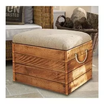Деревянный стул Puff Bench Puff Seat