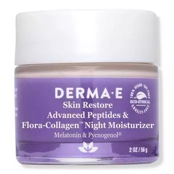 Derma E Advanced Peptides and Flora Collagen Night Moisturizer 2,0 унции