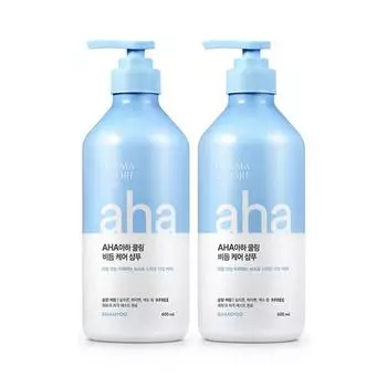 Derma&More Aha Охлаждающий шампунь против перхоти, 600 мл, 2 шт.