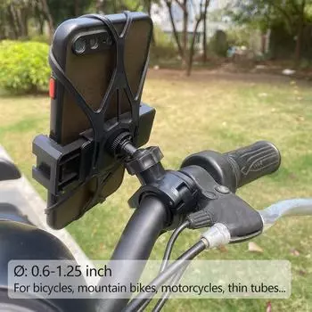 Держатель для телефона на велосипед, мотоцикл, вращающийся на 360°, велосипедный кронштейн для экшн-камеры GoPro для езды на открытом воздухе для iPhone Samsung