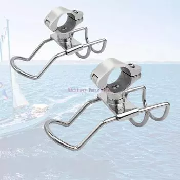 Держатель для удочки из морской стали марки 316 SS, опорный кронштейн для удочки, зажим для крепления на рельсе 25 или 32 мм, аксессуары для лодок