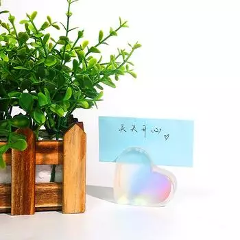 Держатель карты в форме сердца, силиконовая форма, Diy, изготовление бетона, гипсовая смола, литейная форма 1pc