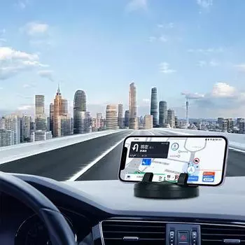 Держатель телефона на приборную панель автомобиля с парковочным номерным знаком для iPhone, универсальный противоскользящий силиконовый держатель для телефона на приборную панель автомобиля