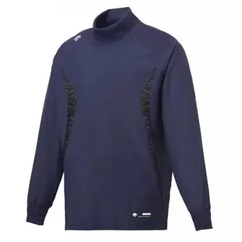 DESCENTE Baseball Practice Junior Long Sleeve Wind Navy Shirt, Shirt, Boys, PJ-252JB,