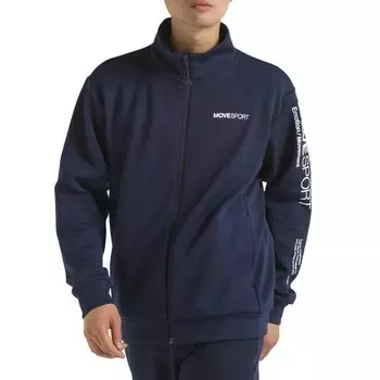 Descente Golf Amazon Exclusive Stand Jacket Впитывающая пот эластичная ветрозащитная легкая в движении теплая ST4FSWZ1MB [Move Sports] тёмно-синий