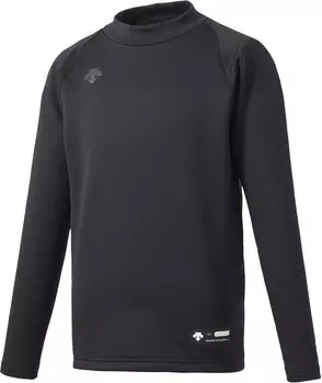 DESCENTE Junior Baseball High Neck Long Sleeve Size 130 Underwear, Undershirt, JSTD-658B, Boys, Black, чёрный