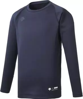 DESCENTE Junior Round Neck Long Sleeve Baseball Undershirt Navy Boys JSTD-657B,