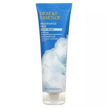 Desert Essence, органический, гель для душа, без запаха, 8 жидких унций (237 мл)