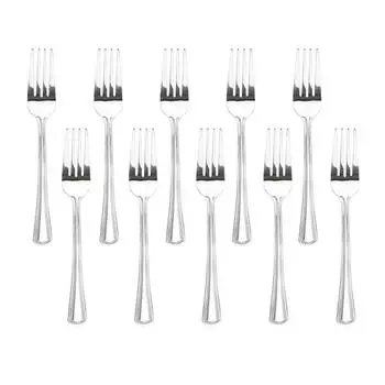 Десертная вилка Kitchen King из нержавеющей стали, 10 шт., популярная корейская посуда
