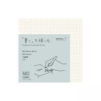 DESIGNPHIL MIDORI Memo Pad MD Block Memo Graph в линейку 15286006