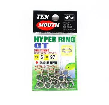 Десять горловин Hyper Ring GT Раздельное кольцо D.XRSG Размер 5 (6878)