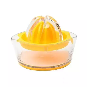 Detachable Lemon Squeezer Labor-saving Fruit Residue Separator Manual Citrus Juicer Fruit жёлтый