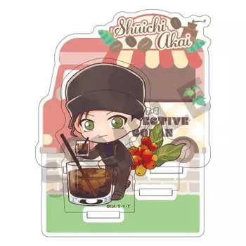 Detective Conan Shuichi Akai Charapeko Drink Ver Diorama Acrylic Stand