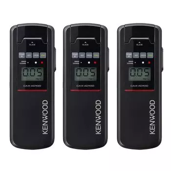 Детектор алкоголя Kenwood Алкоголь Тестер Сделано в Японии Набор из 3 шт. (Один тип) CAX-AD100