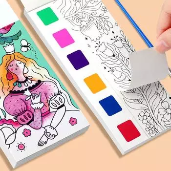 Детская акварельная живопись, детские граффити-раскраски, игрушки для рисования на День благодарения, Пасху, рождественские подарки