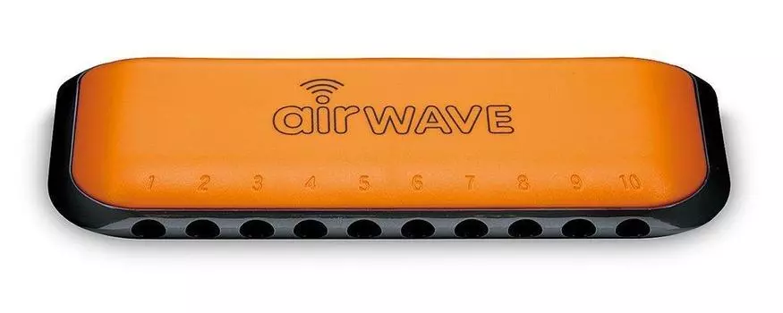 Детская губная гармошка SUZUKI Airwave Orange J 10-отверстий AW-1