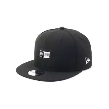 Детская кепка с логотипом в коробке, черная, YOUTH 950, логотип в коробке, WPATCH BLK [New Era] YOUTH52-56 см